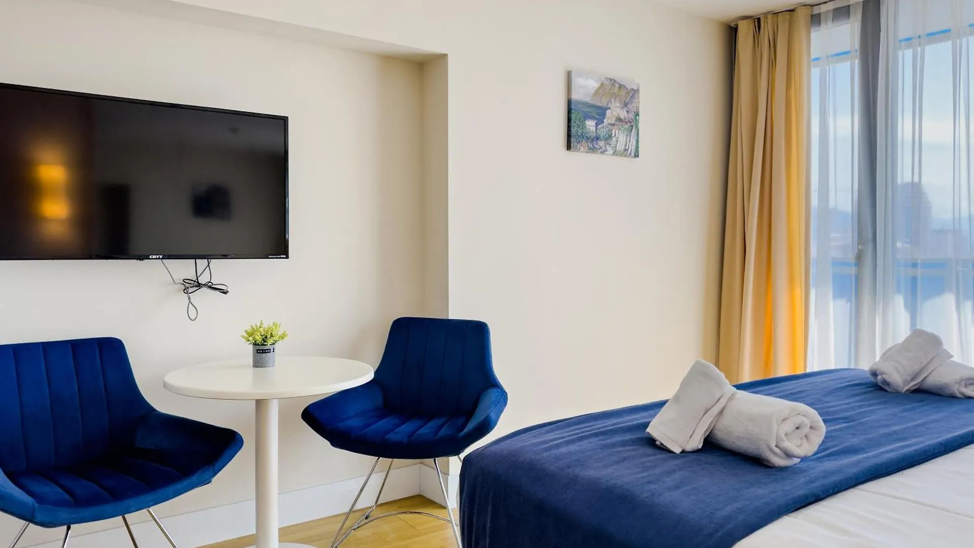 Panoramic Sea View From Orbi City Apartment Batumi