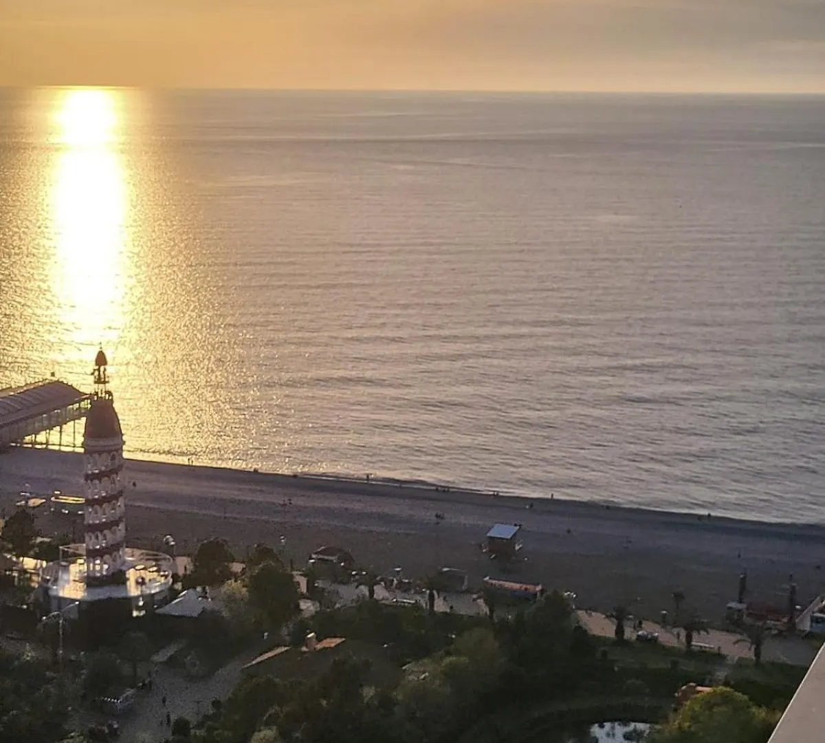 Panoramic Sea View From Orbi City Apartment Batumi 0*,