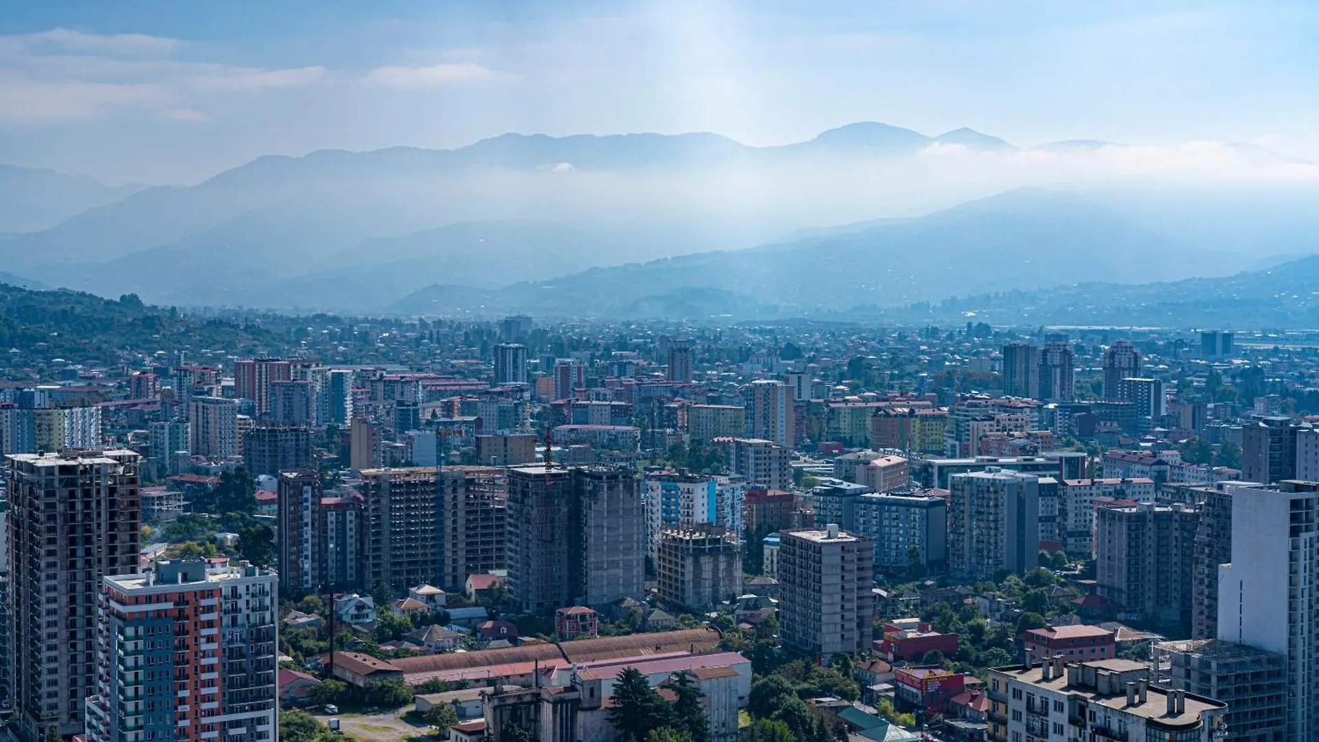 Panoramic Sea View From Orbi City Apartment Batumi
