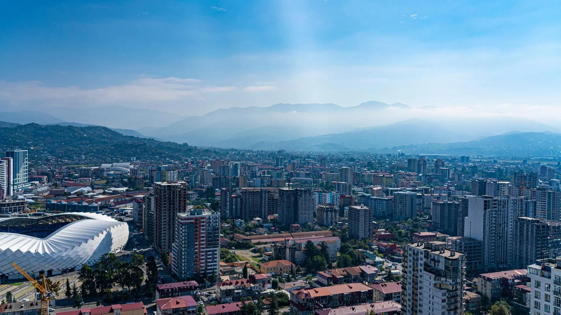 Panoramic Sea View From Orbi City Apartment Batumi 0*,