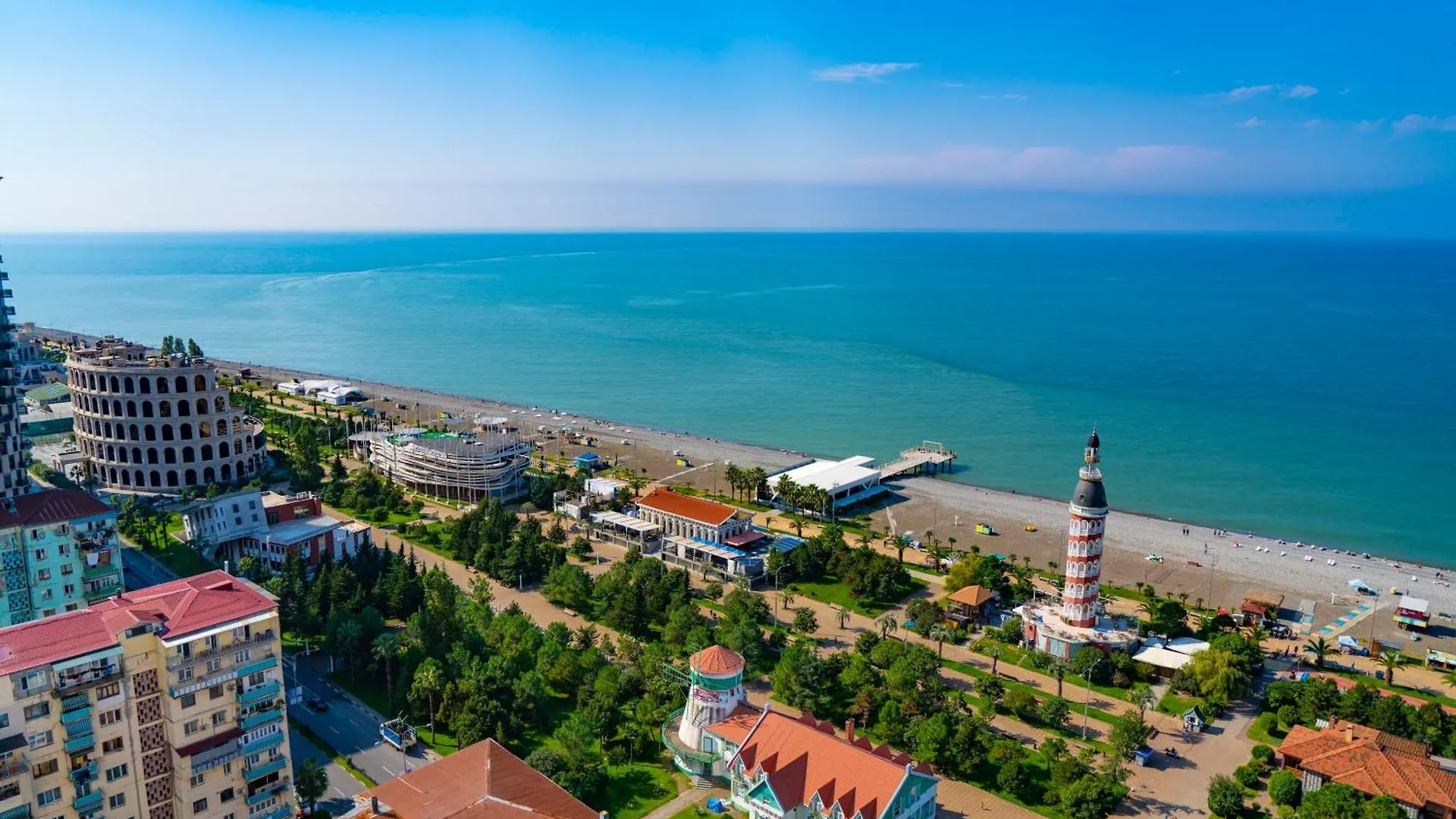 Panoramic Sea View From Orbi City contacts